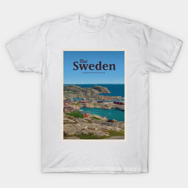 Visit Sweden T-Shirt by Mercury Club